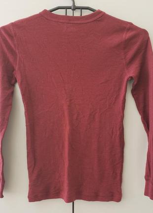 Reflex термореглан лонгслів футболка шерсть мериноса дівчинці 9-10 л 134-140см2 фото