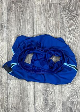 Nike dri-fit running шорты l размер женские  голубые оригинал8 фото