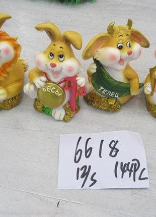 Статуетка заєць знак зодіаку 12 видів (72 шт./ясть)