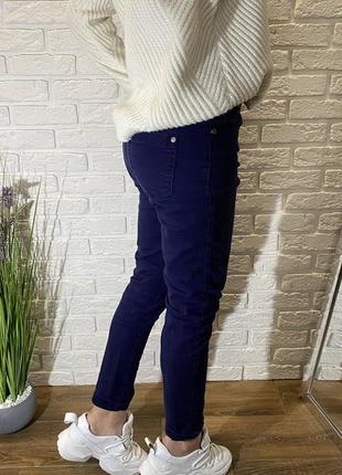 Плотные джинсы крутого цвета ellen amber6 фото