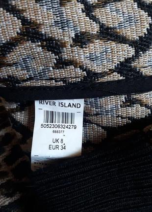 Куртка river island в леопардовый анималистичный принт4 фото