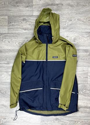 Regatta great outdoors куртка ветровка m размер непромокаемая синяя оригинал