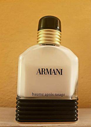 Armani eau for men, after shave balm, редкость бальзам. после бритья 100ml