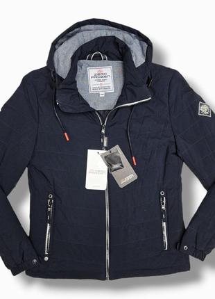 Чоловіча куртка демісезонна zero frozen zf 50050 (navy)