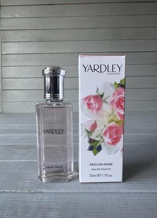 Туалетна вода yardley english rose