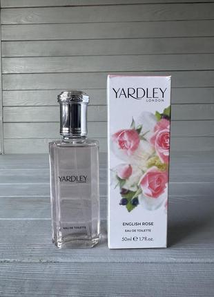 Туалетна вода yardley english rose