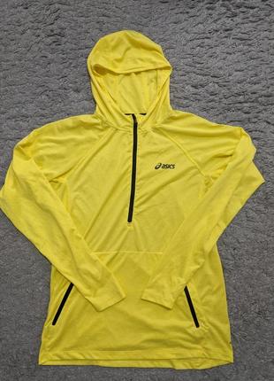 Спортивная кофта asics motiondry, size m(также пойдет на s)
рукав до горла 75
подмышки 52
длина 686 фото