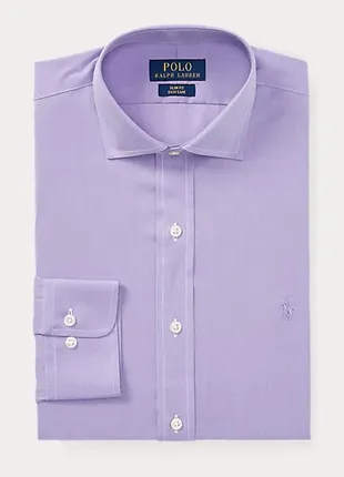 Фирменная рубашка polo ralph lauren slim fit stretch oxford shirt9 фото