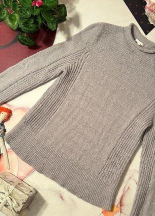 Брендовий светр cos, вовна і альпака, розмір m/l