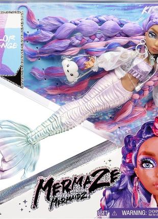 Кукла русалка смена цвета mermaze mermaidz color change mermaid shellnelle оригинал mga9 фото