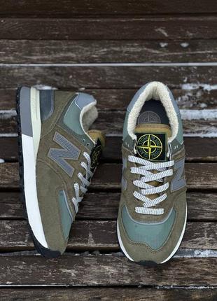 New balance 574 legacy x stone island