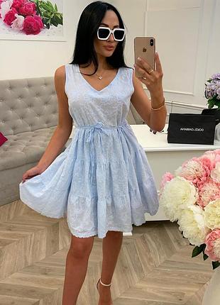 Нарядное летнее платье италия натуральное