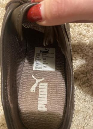 Кеды кожаные puma3 фото