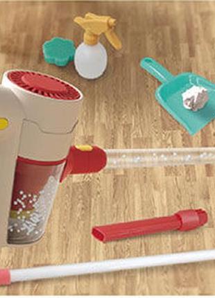 Ігровий набір для прибирання з вакуумним пилесосом ,звук,світло 8000