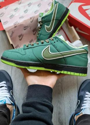 Мужские кроссовки nike sb dunk low concepts green lobster3 фото