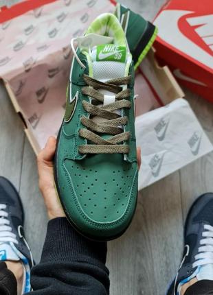 Мужские кроссовки nike sb dunk low concepts green lobster5 фото