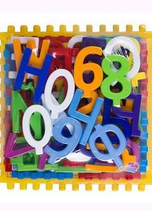 Набір для навчання "літери + цифри"1 фото