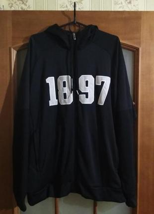 Мужская футбольная худи зип худи толстовка кофта adidas juventus 1897 (l-xl) оригинал