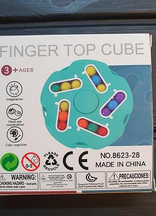 Головоломка антистрес для дітей finger top cube 3
