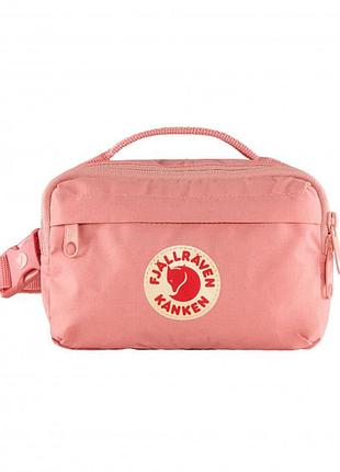 Поясна сумка fjallraven kanken hip pack pink1 фото