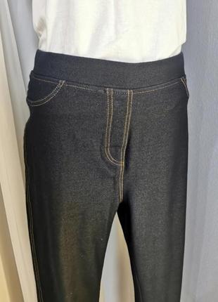 Брендові трикотажні легінси розміру l
