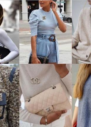 Ажурна стильна брошка у стилі логотипу шанель chanel, кілька моделей8 фото