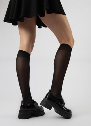 Туфли женские черные лакированные 2295т3 фото