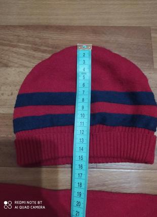 Комплект шапка и шарф5 фото