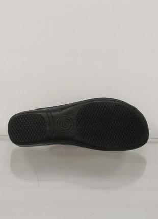 Женские домашние открытые текстильные тапочки на танкетке