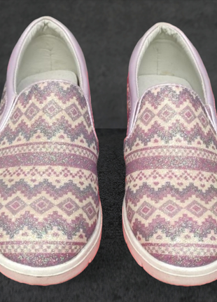 Дитячі туфлі для дівчинки бузкові 4