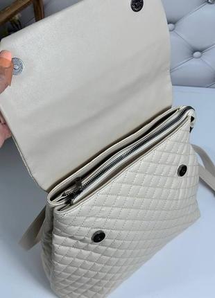 Рюкзак жіночій, стильний з дуже якісної екошкіри4 фото