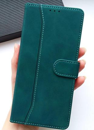 Чохол для xiaomi redmi note 12 pro 4g / 2209116ag  книжка підставка з візитницею luxury leather