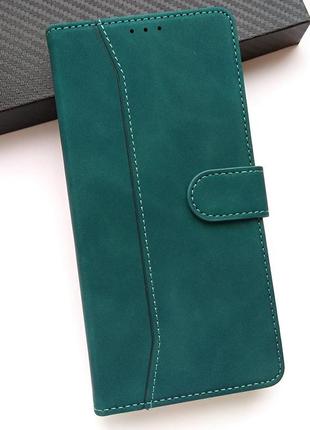 Чехол для xiaomi redmi note 12 pro 4g  / 2209116ag   книжка подставка с визитницей luxury leather6 фото