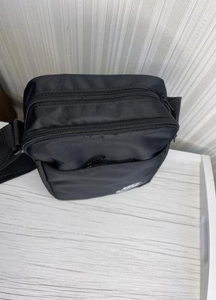 Мужская сумка, барсетка тканевая на 2 отдела чоловіча спортивна сумка5 фото