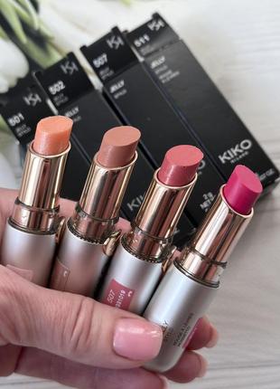 Помада kiko milano с мокрым финишем jelly stylo!