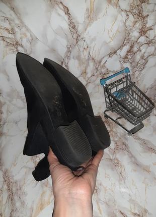 Черные деми ботинки челси, с резинками-вставками8 фото