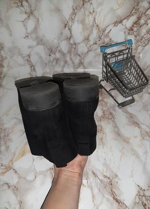 Черные деми ботинки челси, с резинками-вставками9 фото