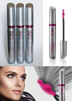 Ультраудлиняющая туш для вій the one  oriflame. instant extensions