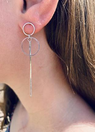 Дуже красиві сережки у наявності, срібло