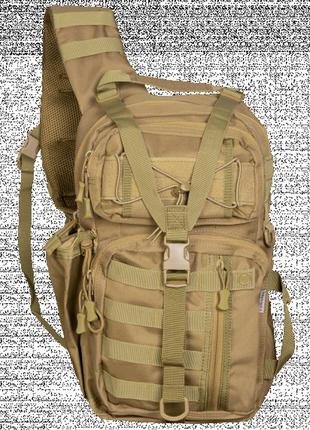 Рюкзак tactical city bag 20l койот, краща якість, original