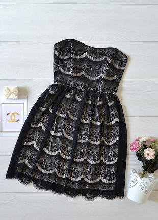 Платье pimkie кружевное гипюровое коктейльное