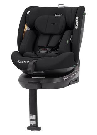 Автокрісло carrello octopus crl-16002 midnight black i-size 40-150см isofix, поворот, опор.стійка /1