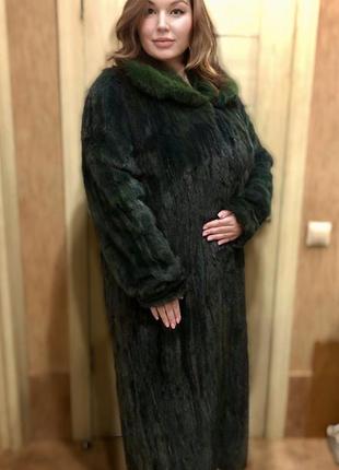 Шикарна норкова шуба