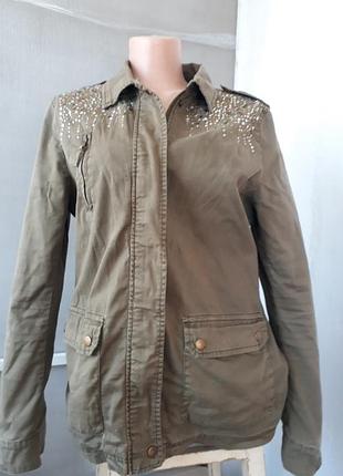 Куртка цвета хаки denim