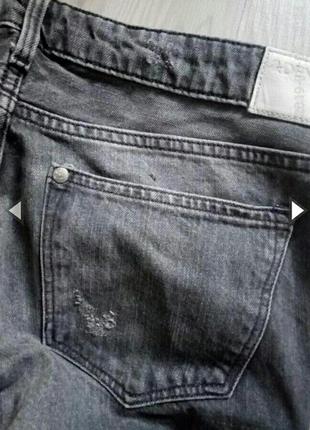 Крутые рваные джинсы брендовые6 фото