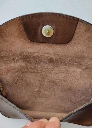 Вінтажна сумочка napoli натуральна шкіра сумка кроссбоди сумочка месенджер italia4 фото