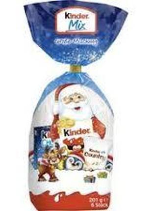 Подарунковий набір ferrero kinder mix beutel, 199 г (код: 06443)1 фото