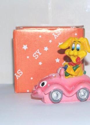Сувенир керамический собака в машине tb056352 фото