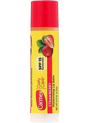 Бальзам для губ в карандаше "клубника" carmex lip balm