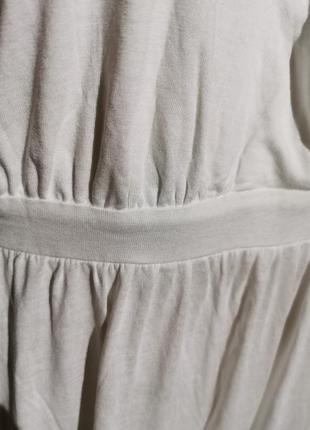 Сарафан с открытой спиной asos из вискозы стрейч трикотаж макси длинное платье5 фото